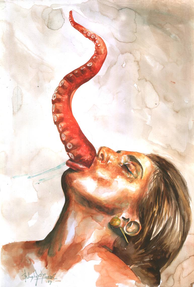 770x1138 Saatchi Art Gaga For Coachella Painting By Abhishek Kumar