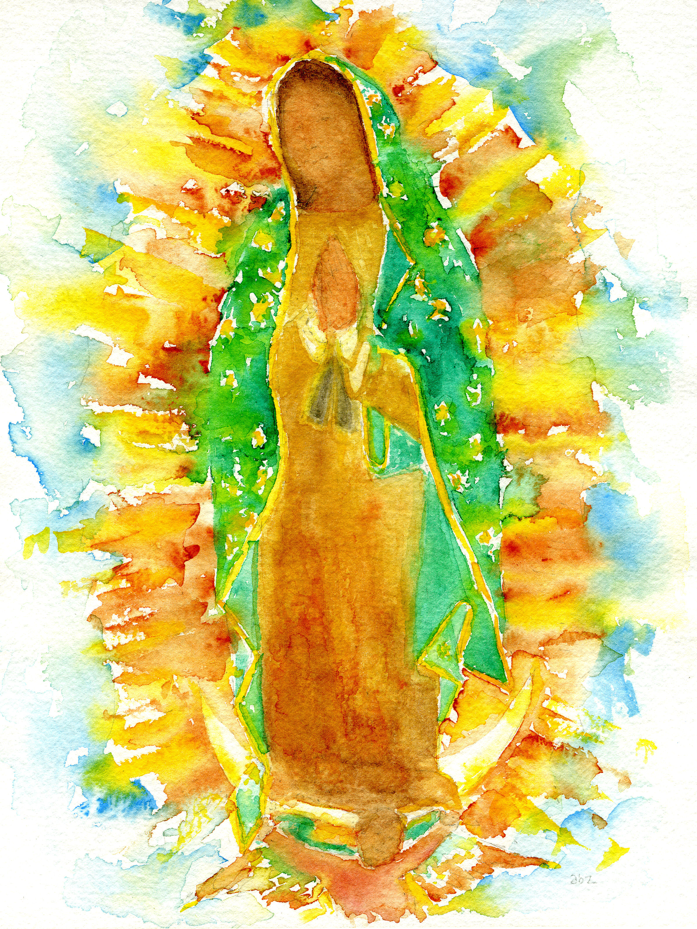 2387x3180 Our Lady Of Guadalupe Abz Paperless Sketchbook Journal