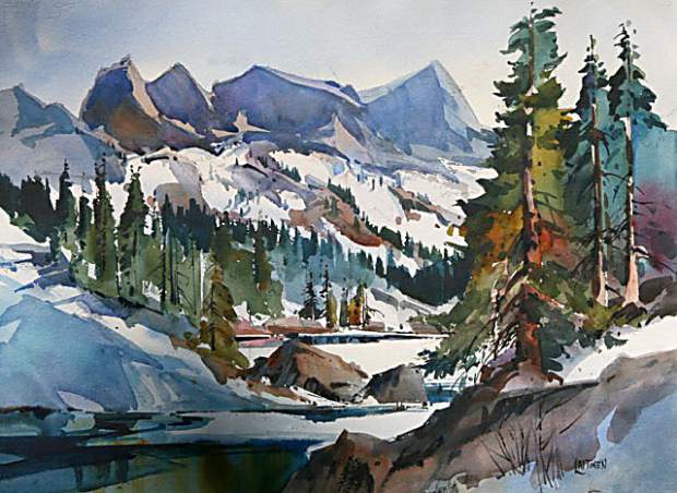 620x452 Learn Watercolor Techniques