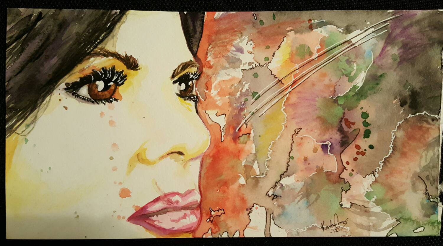 1500x832 Regal Color Lana Parrilla Watercolor Paper 6x12 Evil Regal Etsy