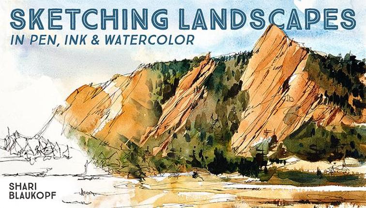 756x429 Sketching Landscapes In Pen, Ink Amp Watercolor Class Craftsy