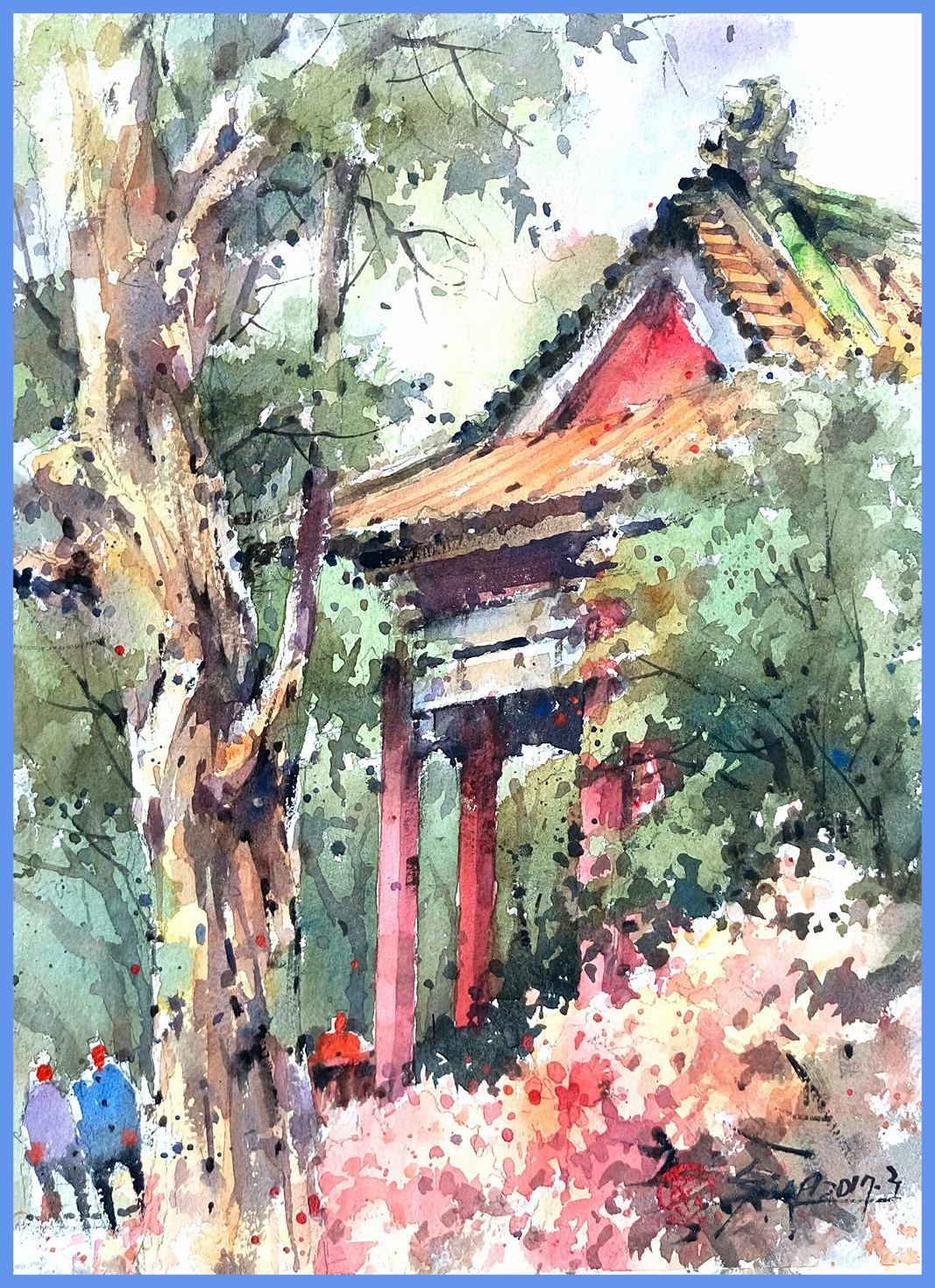 1067x1470 Watercolor Hand Drawn Aztec Deer Ethnic Arrows In Native American