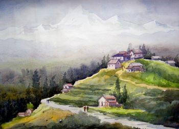 350x252 Artfido Buy Art Online Watercolor Painting Gallery 2737299027