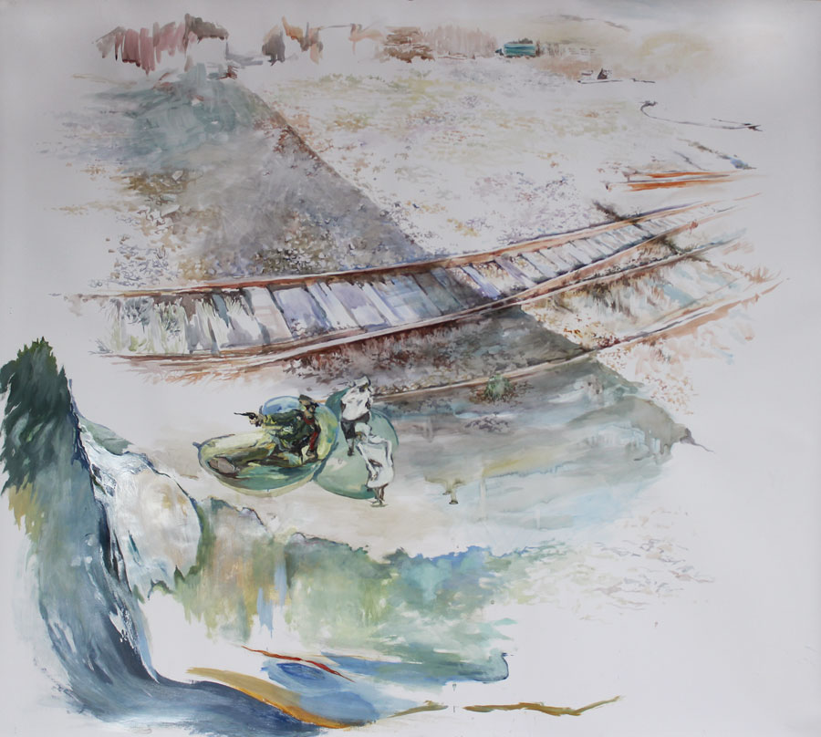 900x808 Gallery 1, Large Scale Landscapes On Paper Rob D Davies