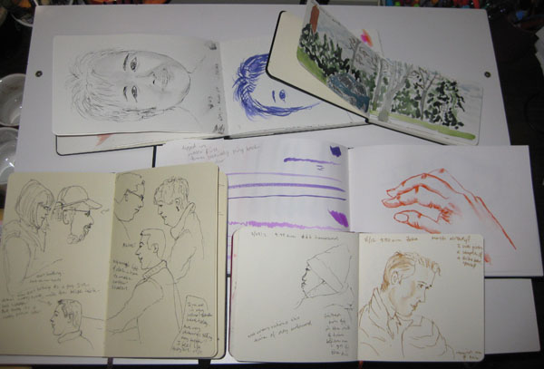 600x407 Fueled By Clouds Amp Coffee Archive Of Art Materials And Sketch Kits