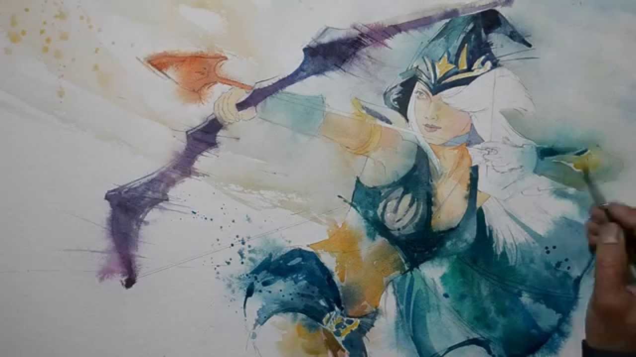 1280x720 Ashe (League Of Legends)