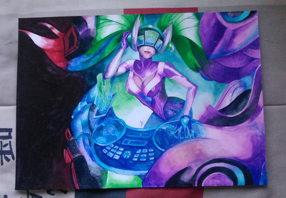 960x665 Dj Sona (League Of Legends) By Nyusmei