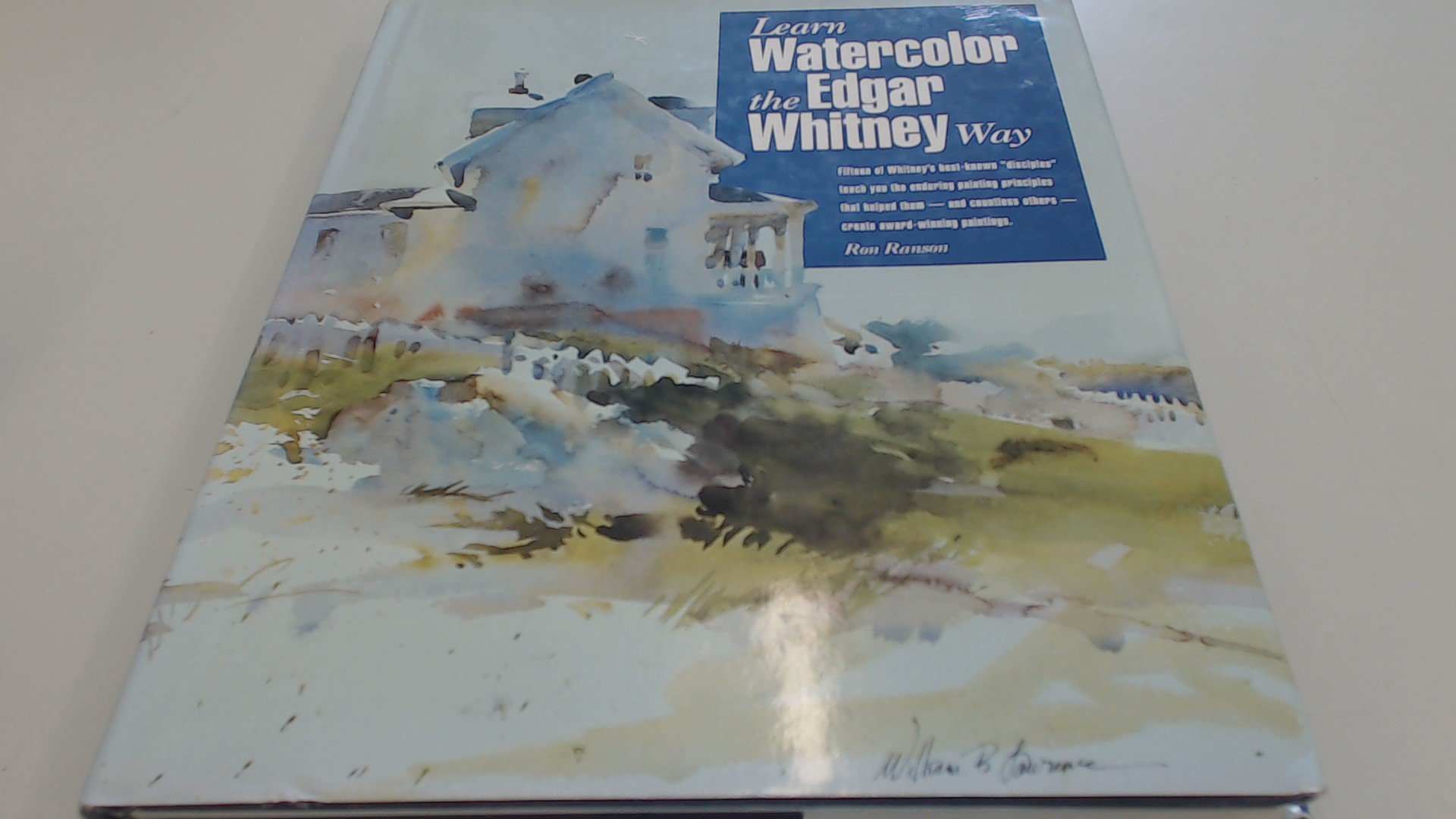 1920x1080 Learn Watercolor The Edgar Whitney Way Ron Ranson 9780891344940