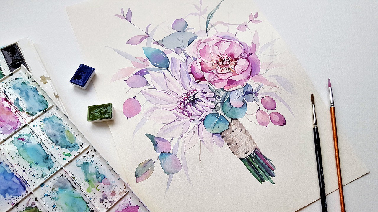 1280x720 Learn Basic Watercolor Painting On April First Saturday!