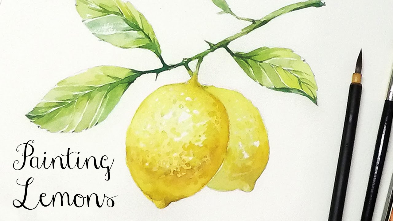 1280x720 Painting Lemons