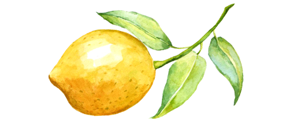 600x252 Collection Of Free Transparent Watercolor Lemon. Download On Ubisafe