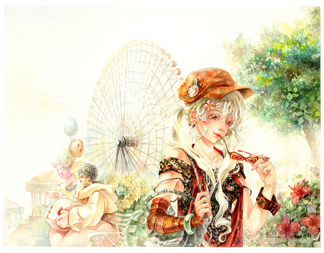 1063x832 I Love Rabbit By Cantieuhy