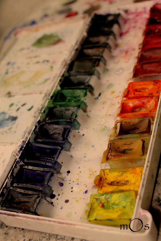 683x1024 Leningrad..... Watercolor Elf Mole