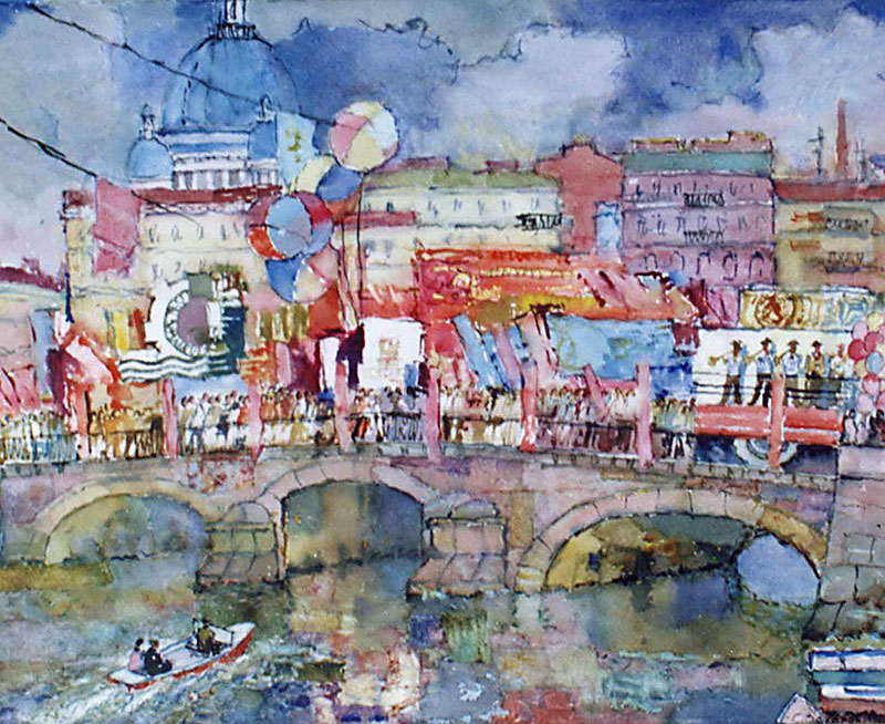 800x654 Artists Sergei Zakharov And Maria Zubreeva. Watercolors And