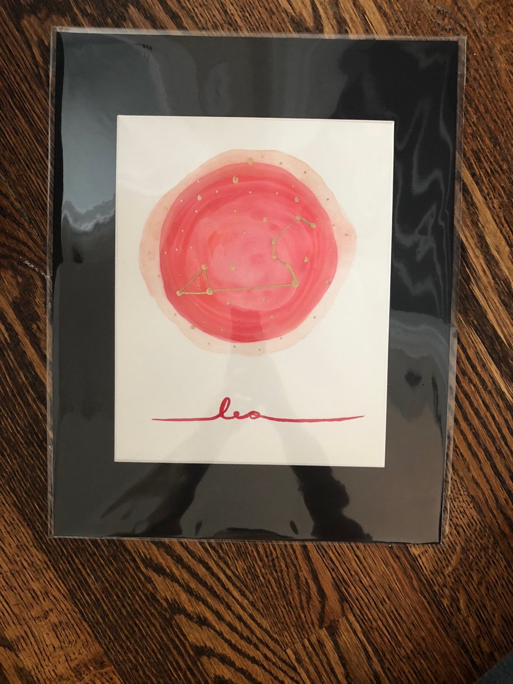 1000x1333 Leo Constellation Watercolor Reflective Raven