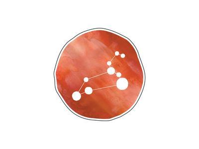 400x300 Leo Watercolor Art Print By , Paperfinch