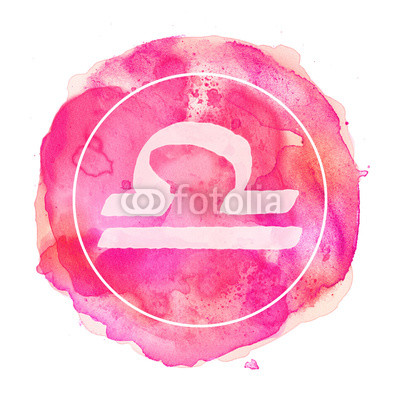 400x400 Libra Zodiac Sign On Watercolor Background Buy Photos Ap