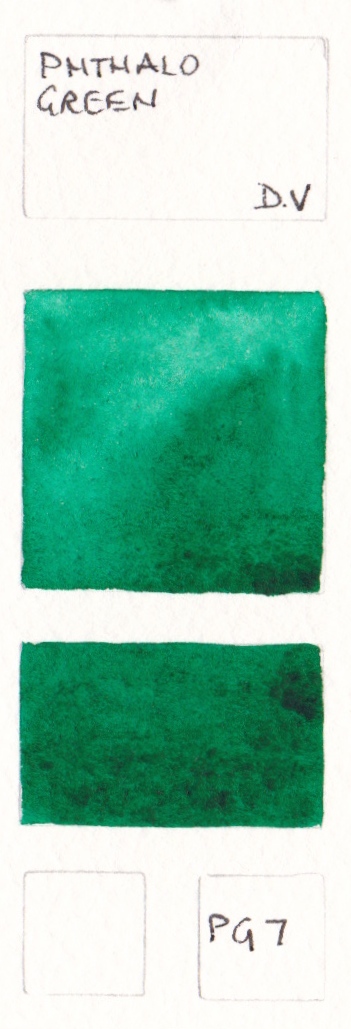 351x1029 Green Watercolour Swatches