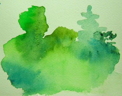400x313 Watercolors And Words Every Green In May Permanent Green Light +