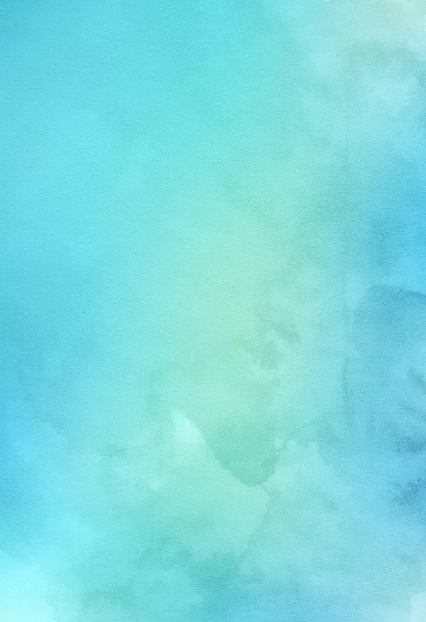 1403x2048 Abstract Light Sea Green Watercolor Texture Photography Backdrop