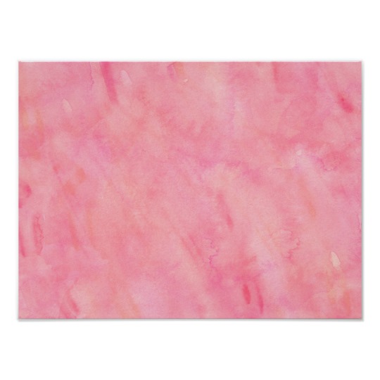 540x540 Light Pink Watercolor Texture Pattern Background Poster