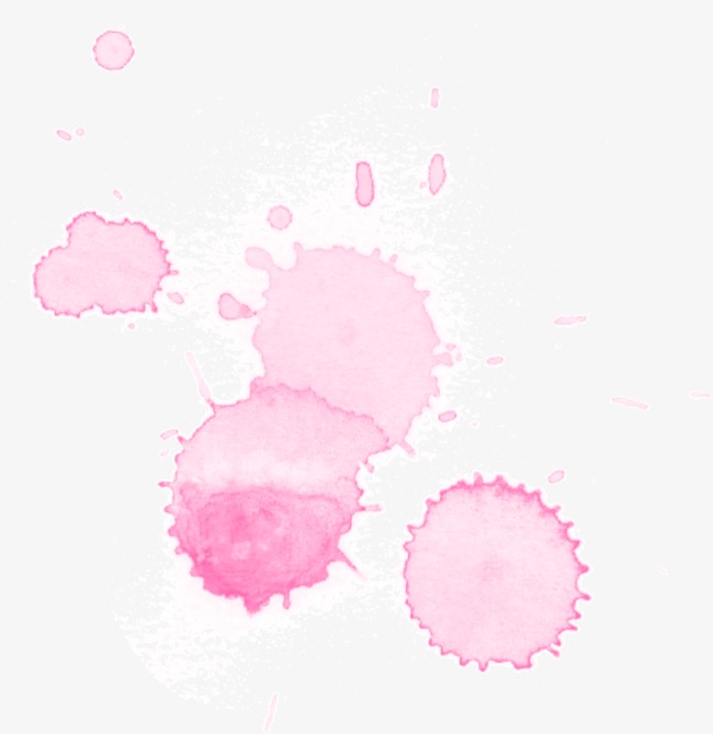 650x669 Pale Pink Watercolor Marks, Watercolor Clipart, Light Pink