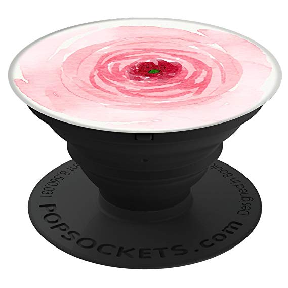 569x569 The Pixelpod Light Pink Watercolor Flower Popsockets