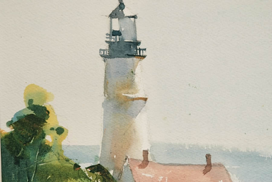 900x602 Watercolor Painting Lesson