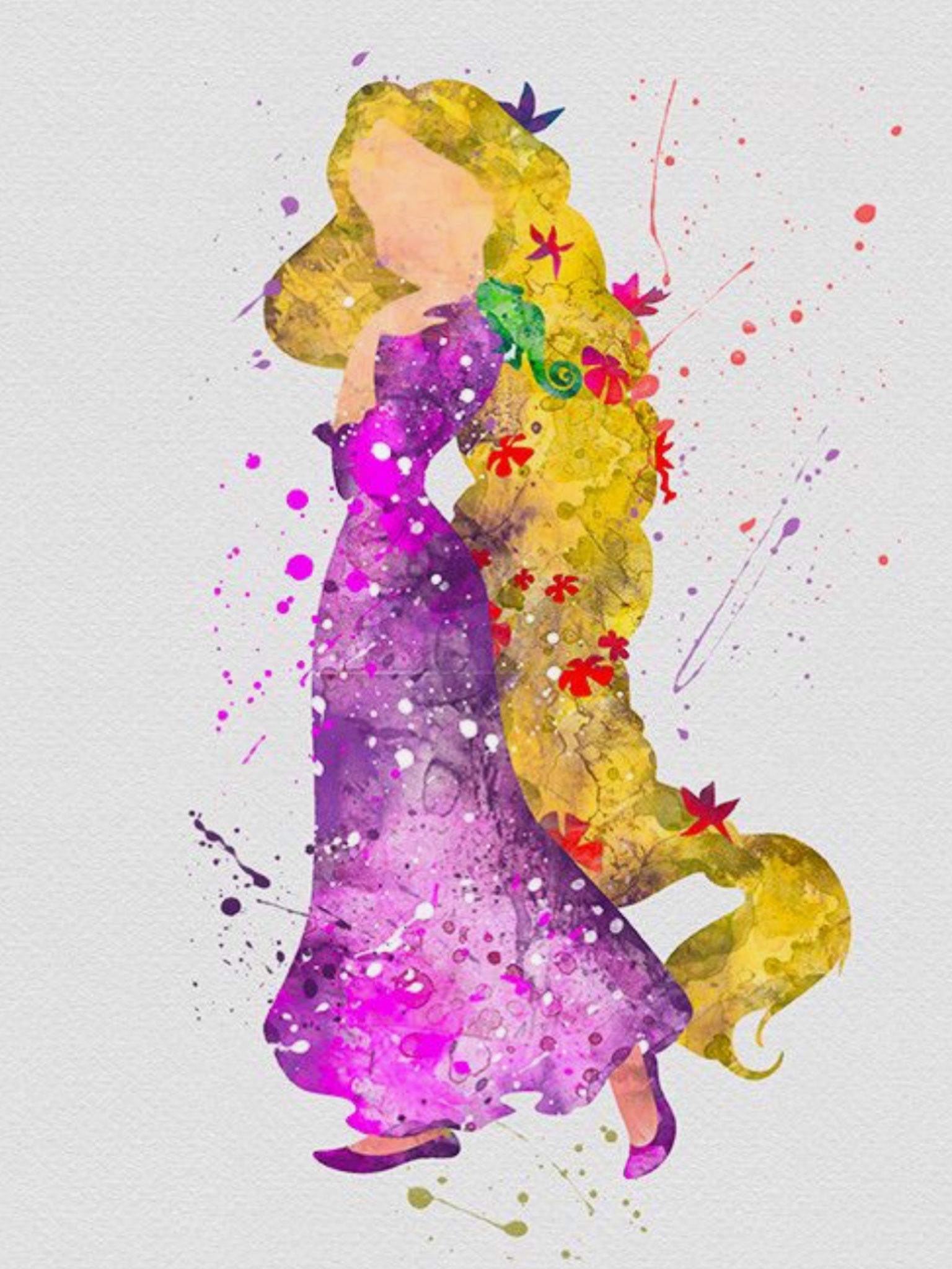 1536x2048 At Last I See The Light Watercolor Art Lights