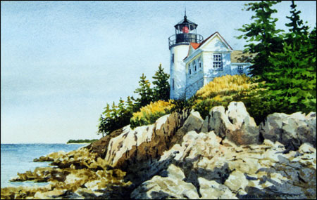 450x285 Bass Harbor Lighthouse The Art Of Geraldine Mckeown