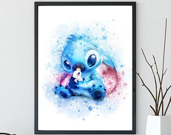 340x270 Lilo Stitch Print Etsy