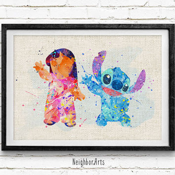 354x354 Shop Lilo And Stitch Art On Wanelo