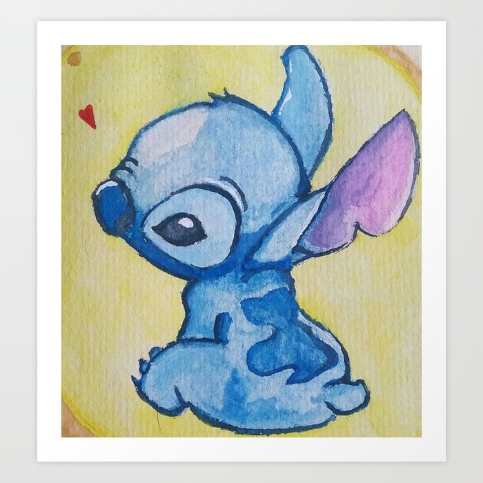 Lilo And Stitch Watercolor at GetDrawings | Free download