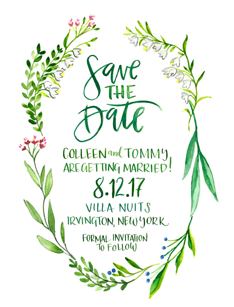 780x1024 Jill Vandall Lily Of The Valley Amp Greens Watercolor