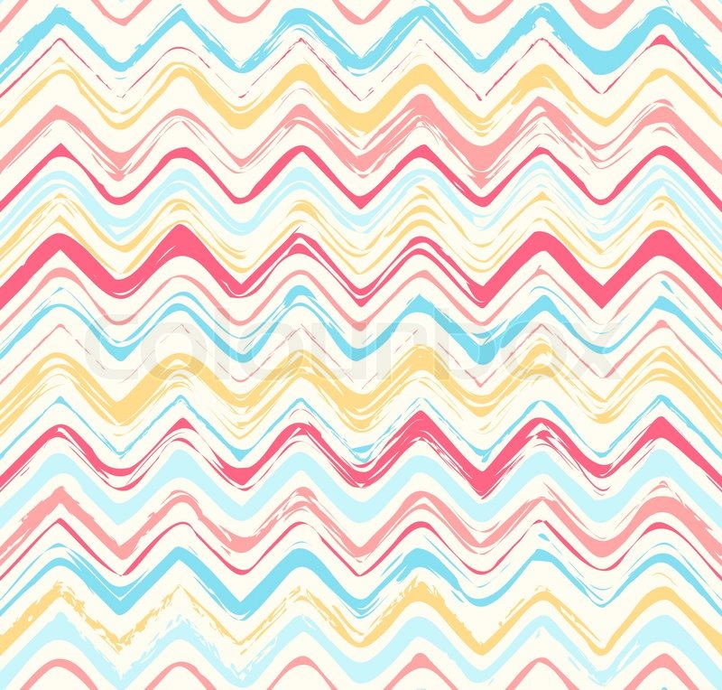 800x764 Colorful Stripes Seamless Zigzag Pattern. Abstract Background With