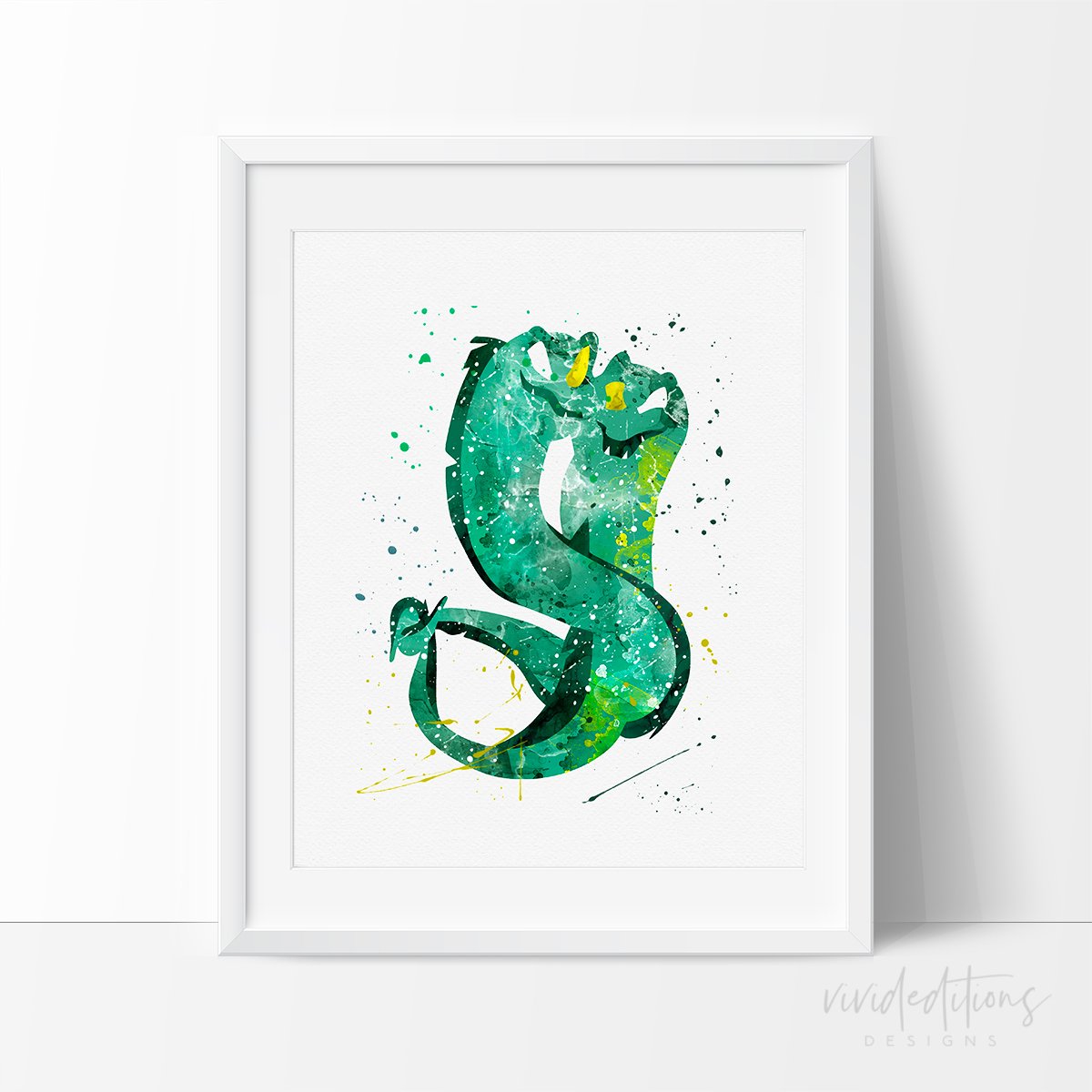 1200x1200 Flotsam And Jetsam Eels Little Mermaid Princess Nursery Art Print