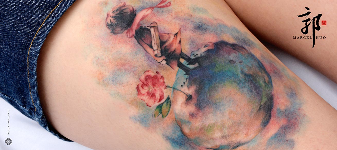 1310x585 Gorgeous Tattoos Inspired By The Little Prince Quirk Books