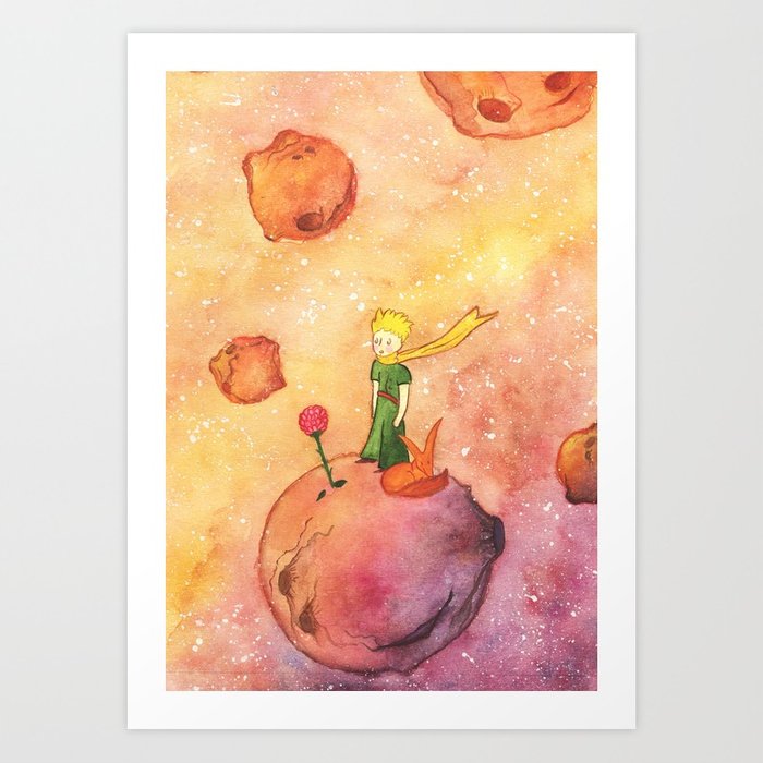 700x700 Prince Planet Art Print By Gus Gus Society6