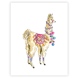 300x300 Dressed Up Llama