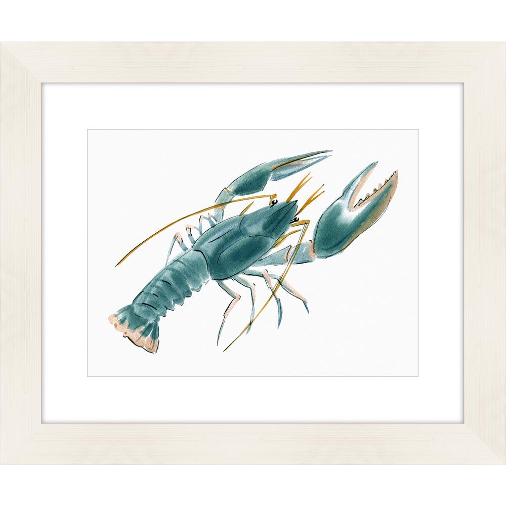 1000x1000 Melissa Van Hise 25 In. X 21 In. Watercolor Lobster Framed