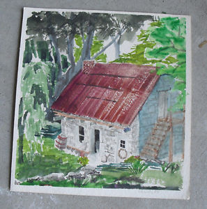 297x300 Original Watercolor Painting