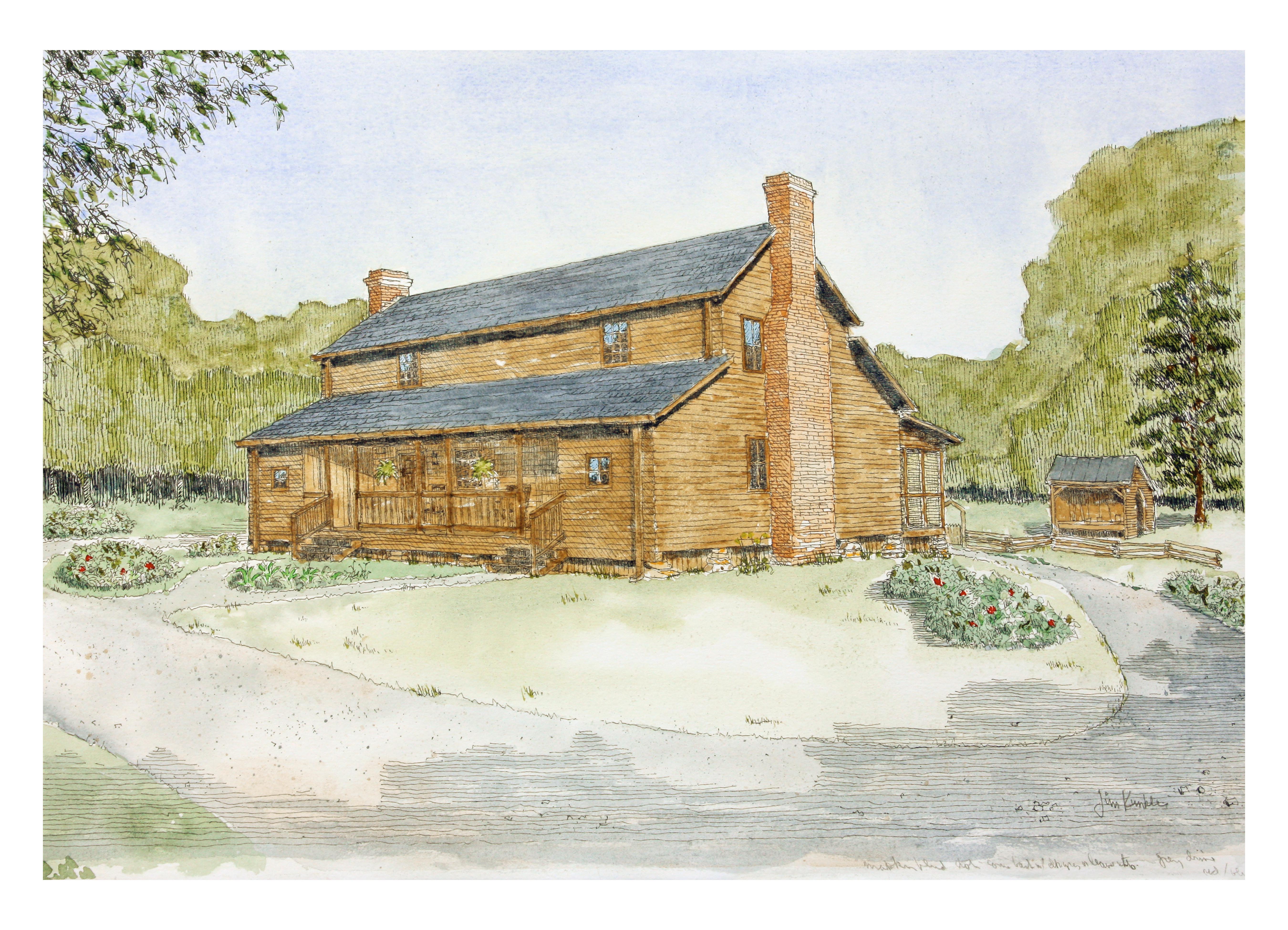 5400x3900 Watercolor Paintings 2 Historic Watercolorbyjim