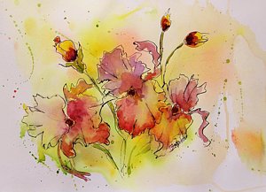 300x217 Loose Watercolor Paintings Fine Art America