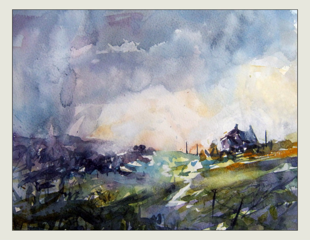 1000x772 Roytheartist And Friends Two Loose Watercolor Paintings