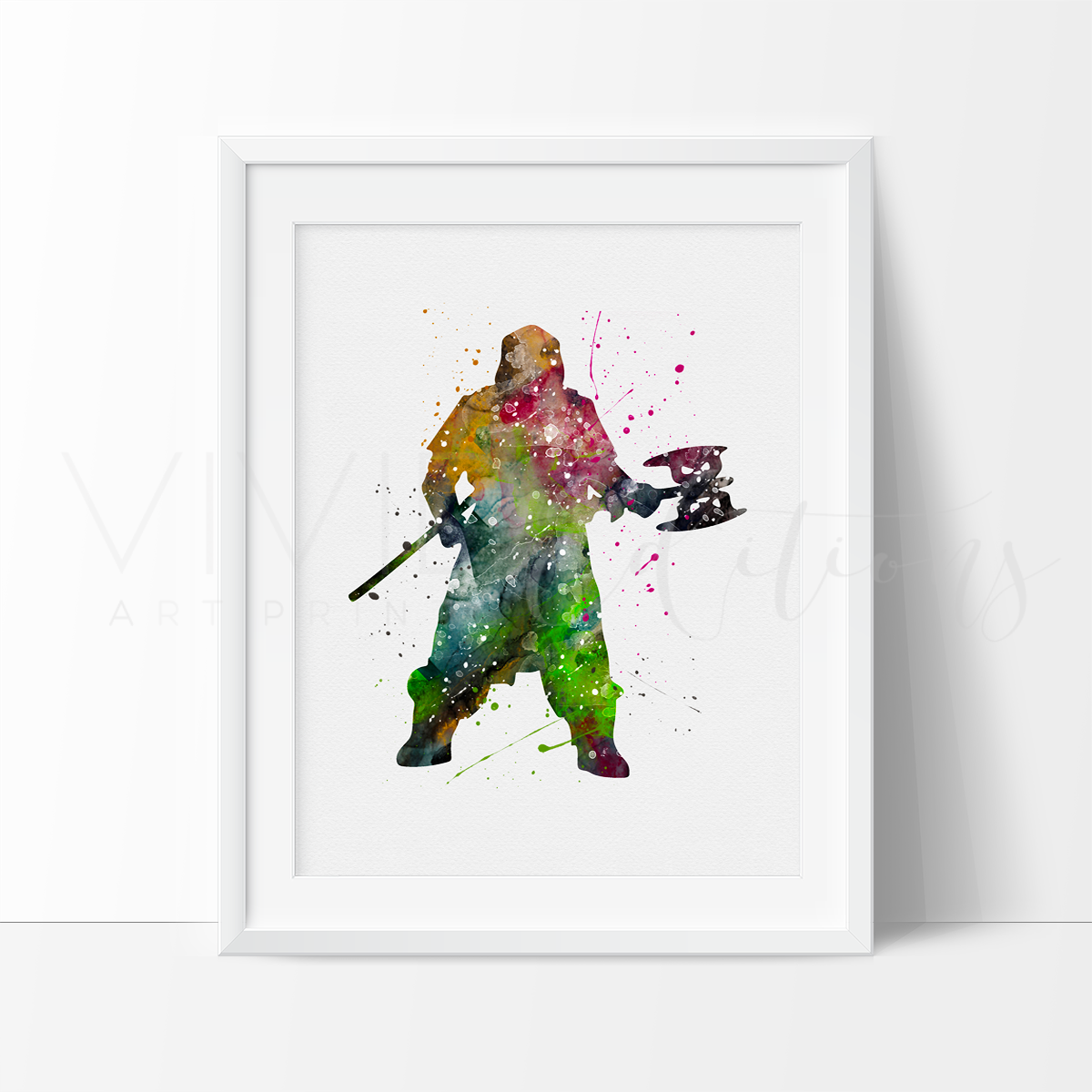 1200x1200 Gimli, Lord Of The Rings Watercolor Art