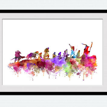 354x354 Shop Lord Of The Rings Wall Decor On Wanelo