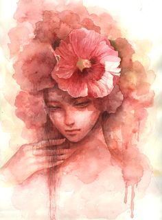 Love Watercolor Painting