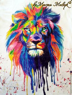 236x314 Lion Watercolor Painting Print By Slaveika Aladjova, Art, Animal