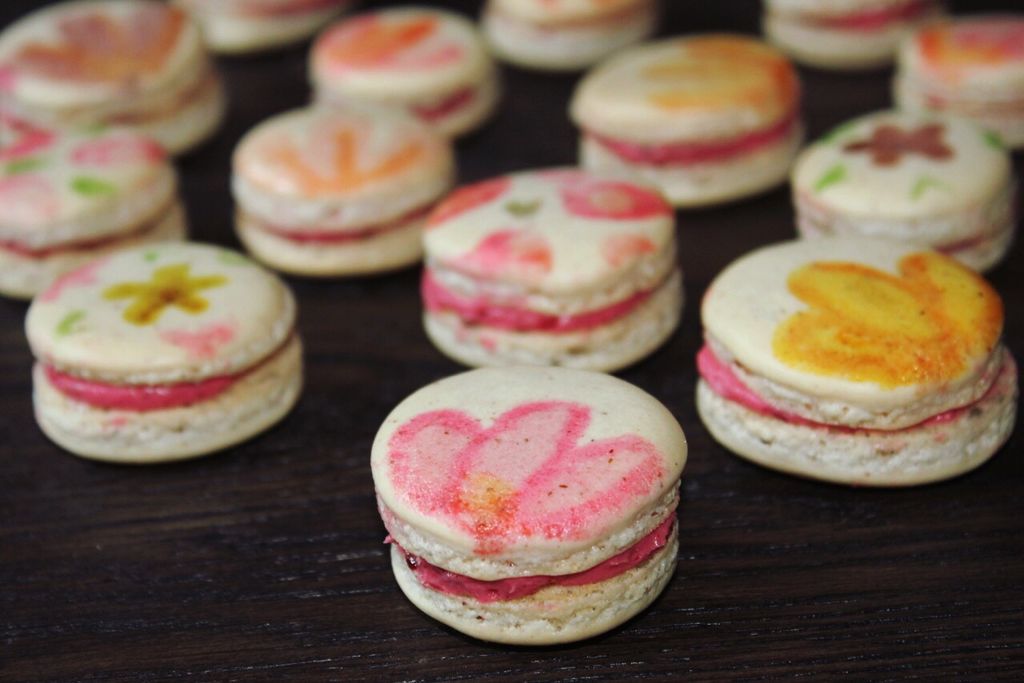 1024x683 Floral Watercolor French Macarons 9 Steps (With Pictures)