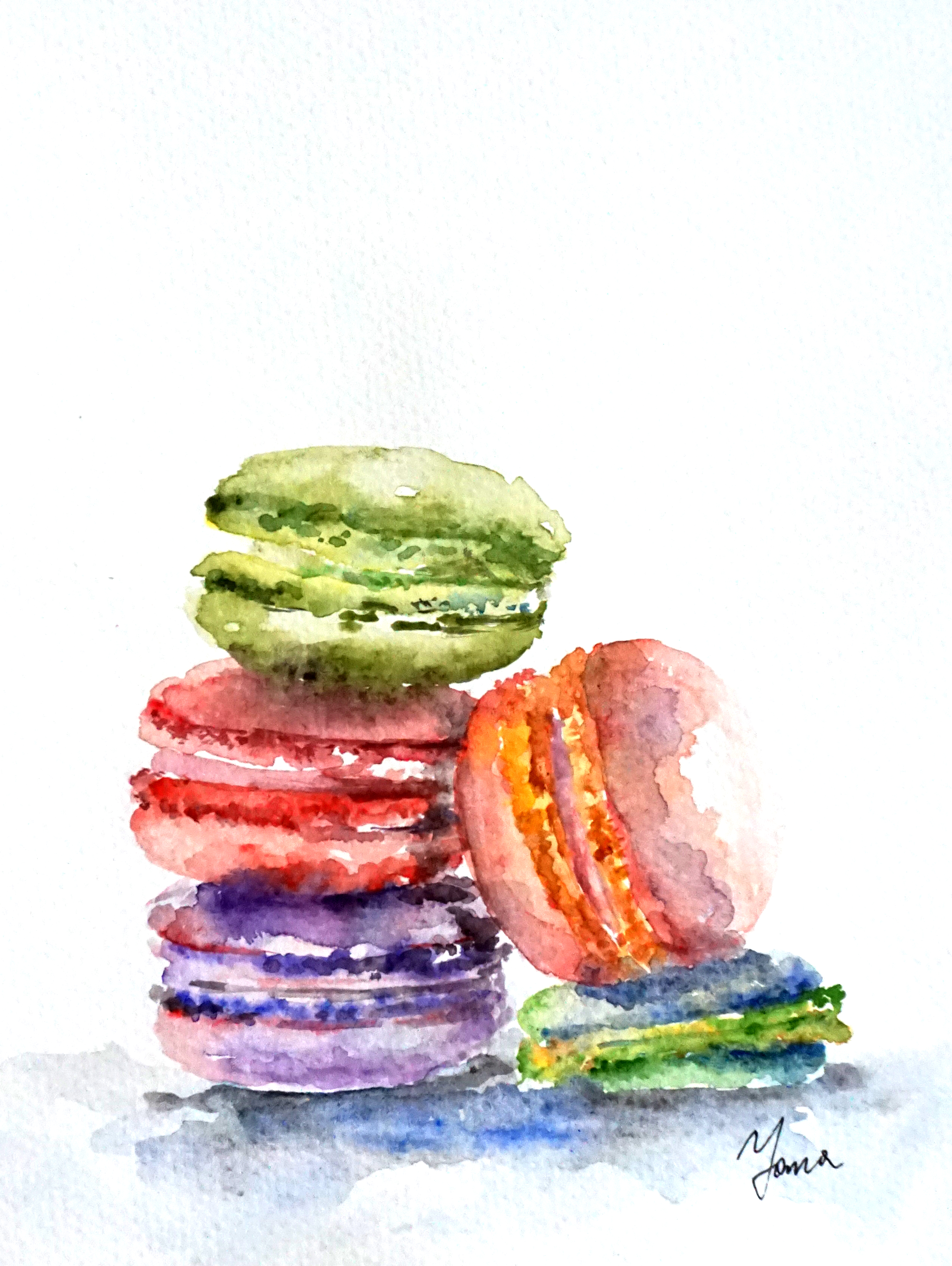 2532x3366 French Macaron